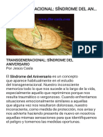 Síndrome de Aniversario Biocoherencia