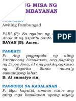 MISA NG Sambayanang Filipino