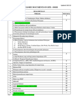 Compulsory Documents On Site Hse Cidb