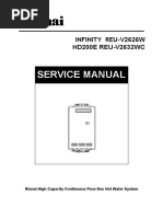 Rinnai 26e Service Manual PDF | PDF | Water Heating | Fuse (Electrical)