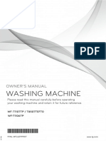 LG WF t1106tp Manual de Usuario PDF