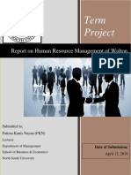 Human Resource Management of Walton