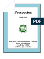 Prospectus Cdol 2019