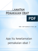 Keselamatan Pemakaian Obat