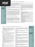 Commitment and Principles of Policy Making Volume Part 3