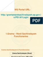 Grama WardSachivalayamTraining