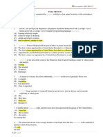 Full Test 19 (Key) PDF