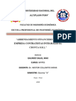 Max Galindo Salas - Arrendamiento Financiero de La Empresa Contratistas Integrales El Chonta S.R.L