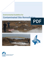 Guideline Contaminated Site Remediation PDF