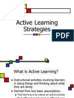 Active Learning Strategies