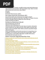 Materi Pramuka Siaga
