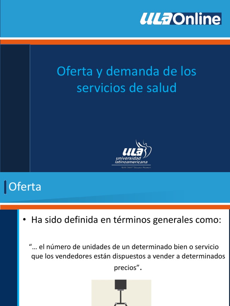 Oferta y demanda en servicios de salud | PDF | Oferta y demanda | Precios
