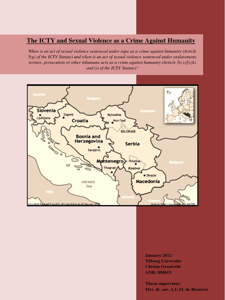 3.3. Kunarac Et Al. Case - ICTY and Sexual Violence As A Crime Against ...