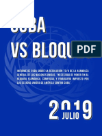 Cuba Vs Bloqueo