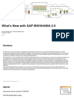 What S New With SAP BW - 4HANA 2 PDF
