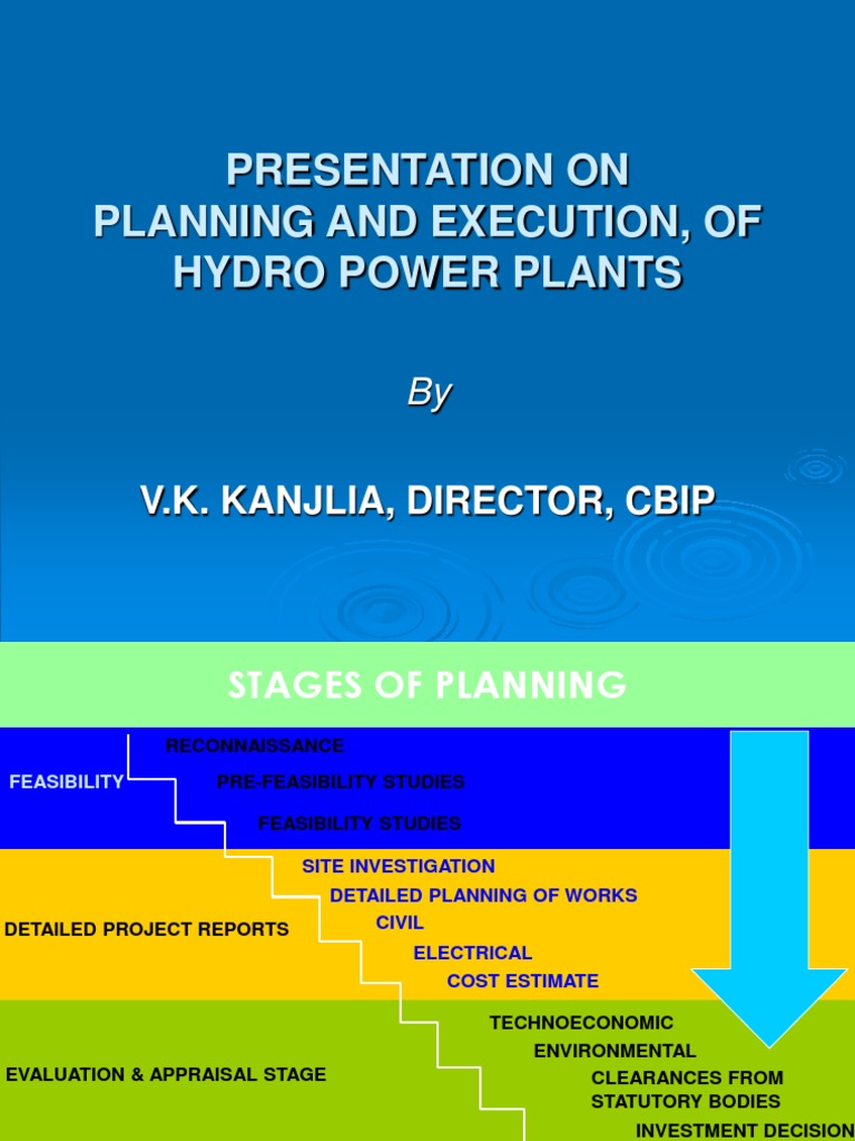 Execution of Hydro Power Plant - PLANNING AND OPERATION | PDF | Relay ...