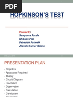 Hopkinson Test