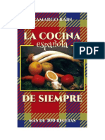 Rain Camargo - La Cocina Española de Siempre Mas de 300 Recetas