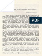 CRONICA. El VII Congreso Interamericano de Filosofía1967