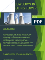 Blowdown in Cooling Tower