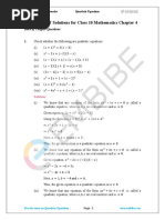 Chapter-4 Quadratic Equations Modified-Solutions1 PDF