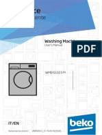 Manuale Lavatrice PDF