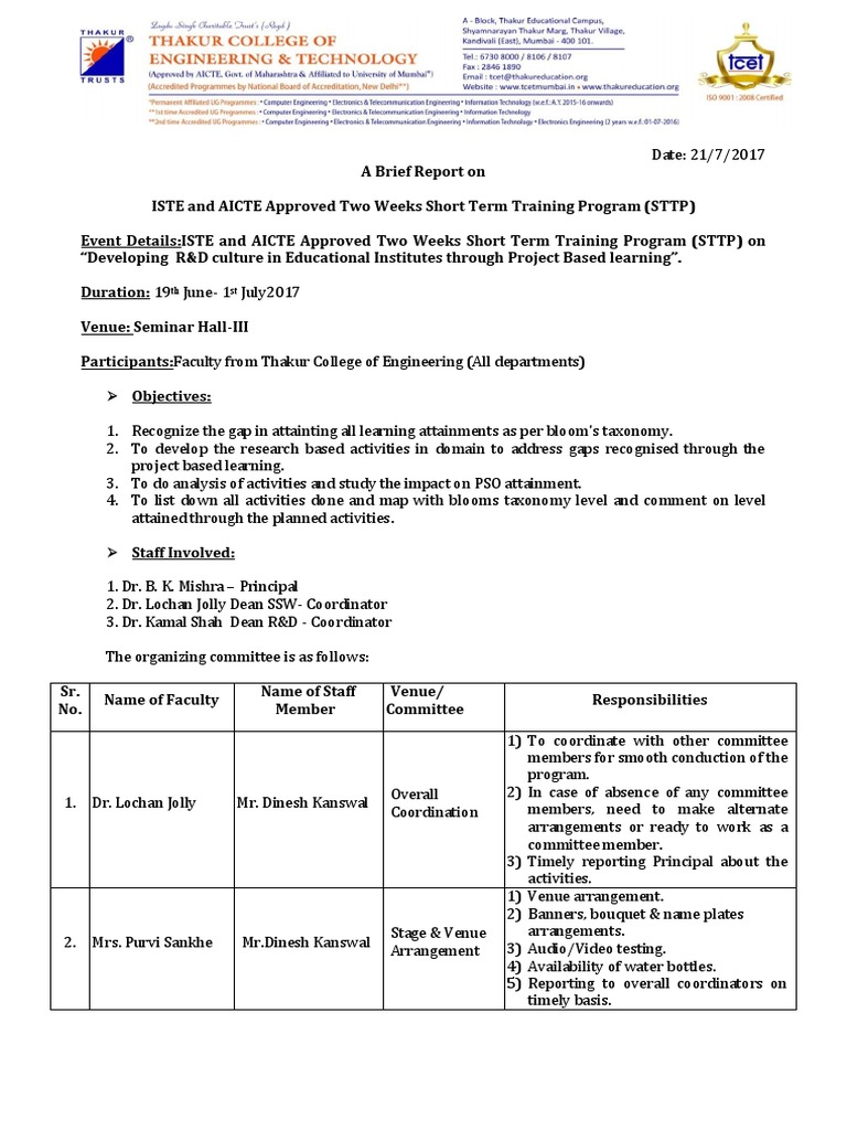 Sttp Report Download Free Pdf Educational Assessment Mentorship