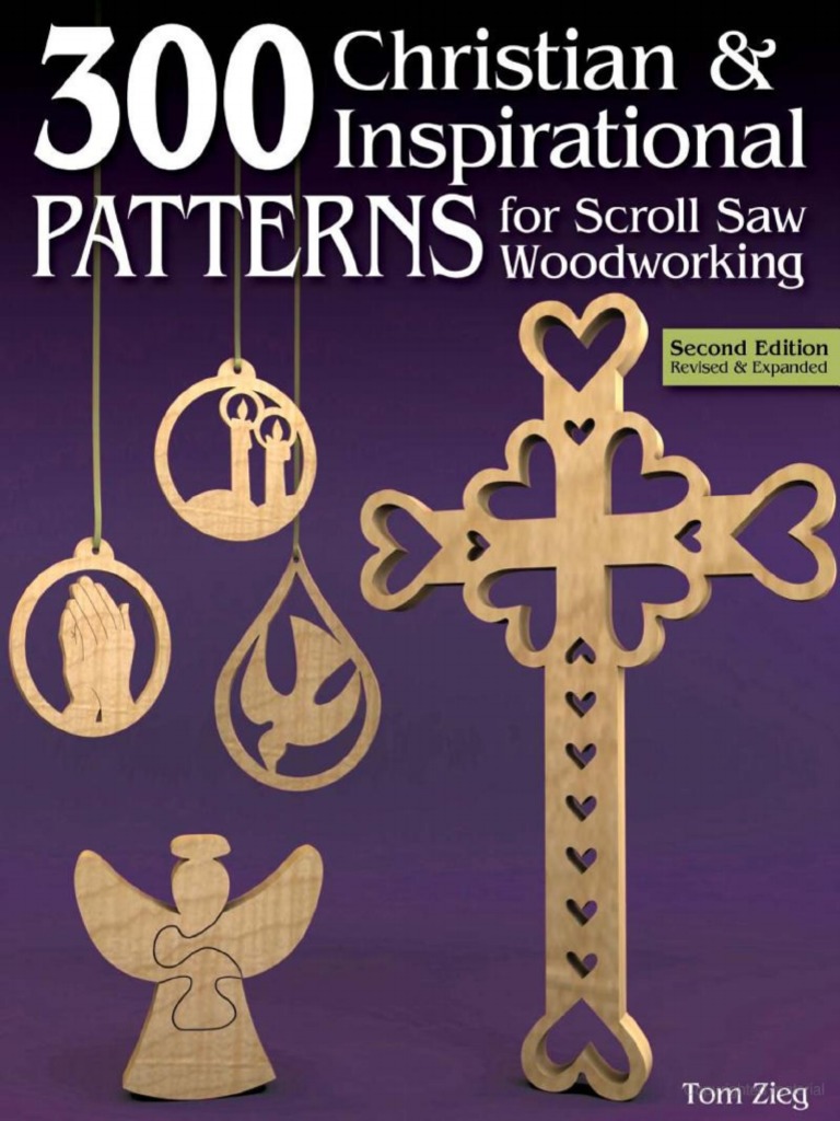 300 Christian and Inspirational Patterns For Scroll Saw Woodworking PDF ...