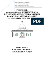 Bantuan Renovasi Masjid Al-Falah