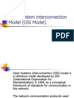 Open System Interconnection Model (OSI Model)