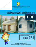 Buku Membangun Rumah Tembok