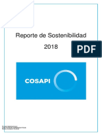 Reporte sotenibilidad cosapi