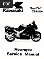 Kawasaki Z1000 Service Manual Guide | PDF | Engines | Motor Vehicle