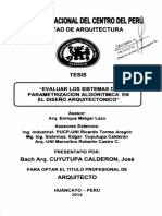 Algoritmo en Proyecto Arquitectonico PDF