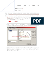 Pengaturan Dimensi Standard Cad