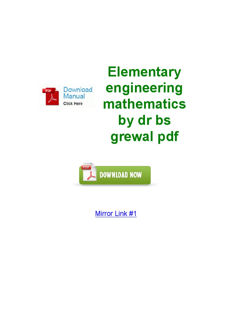 ENGINEERING MATHEMATICS PDF BS GREWAL visual data 6