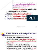 Modélisation Méthode Explicatives