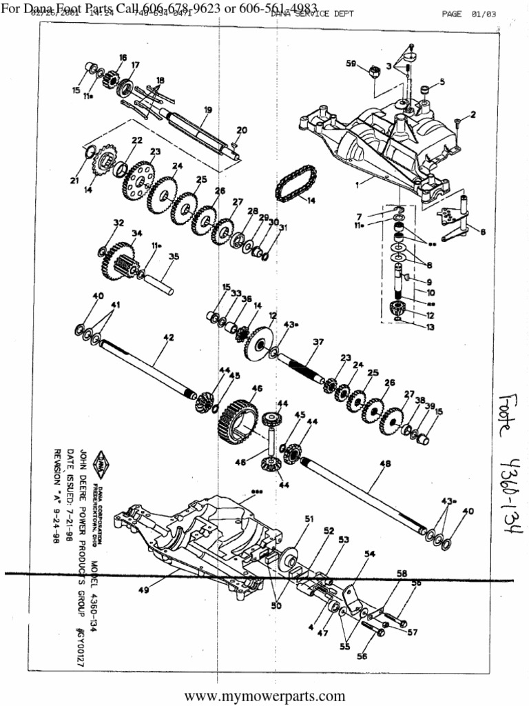 Dana Spicer Transaxle 4360134 PDF