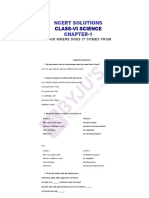 Ncert Solutions Class 6 Science Chapter 1 Food Where Does It Come From PDF