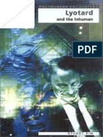(Stuart Sim) Lyotard and The Inhuman (Postmodern E (BookFi) PDF