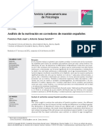 An Lisis de La Motivaci N en Corredores de M - 2014 - Revista Latinoamericana de