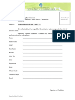 KPPSC Documents Submission PDF