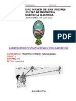 Levantamiento planimétrico por radiación