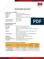 XYZ Filament - Antibacterial PLA - MSDS - v1.0