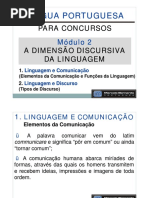 Aula 001 - Linguagem, Comunicação e Discurso