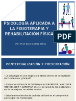 Psicología Aplicada A La Fisioterapia