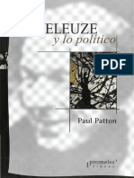 Patton, Patton - Deleuze y Lo Politico PDF
