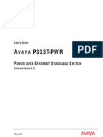 Avaya P333T-PWR 3.12 UG