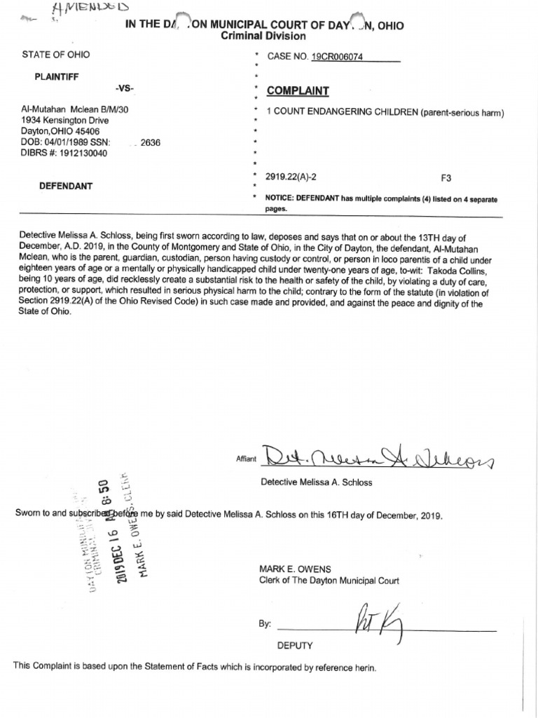 Mclean Court Record | PDF