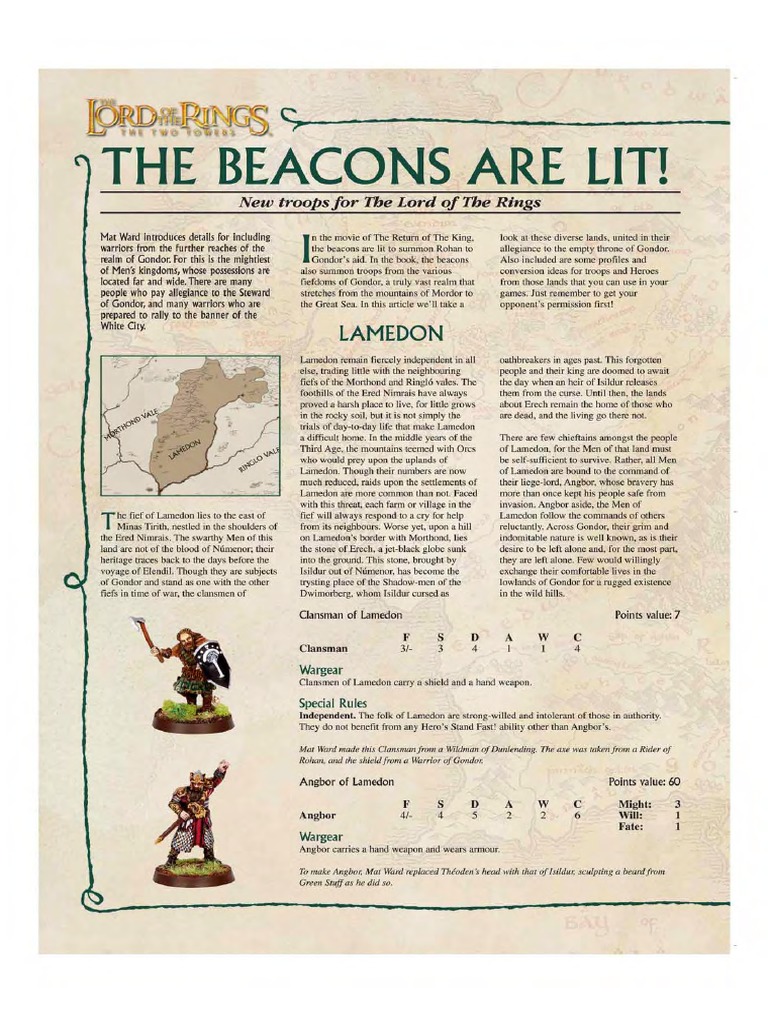 Fiefdoms Conversions | PDF
